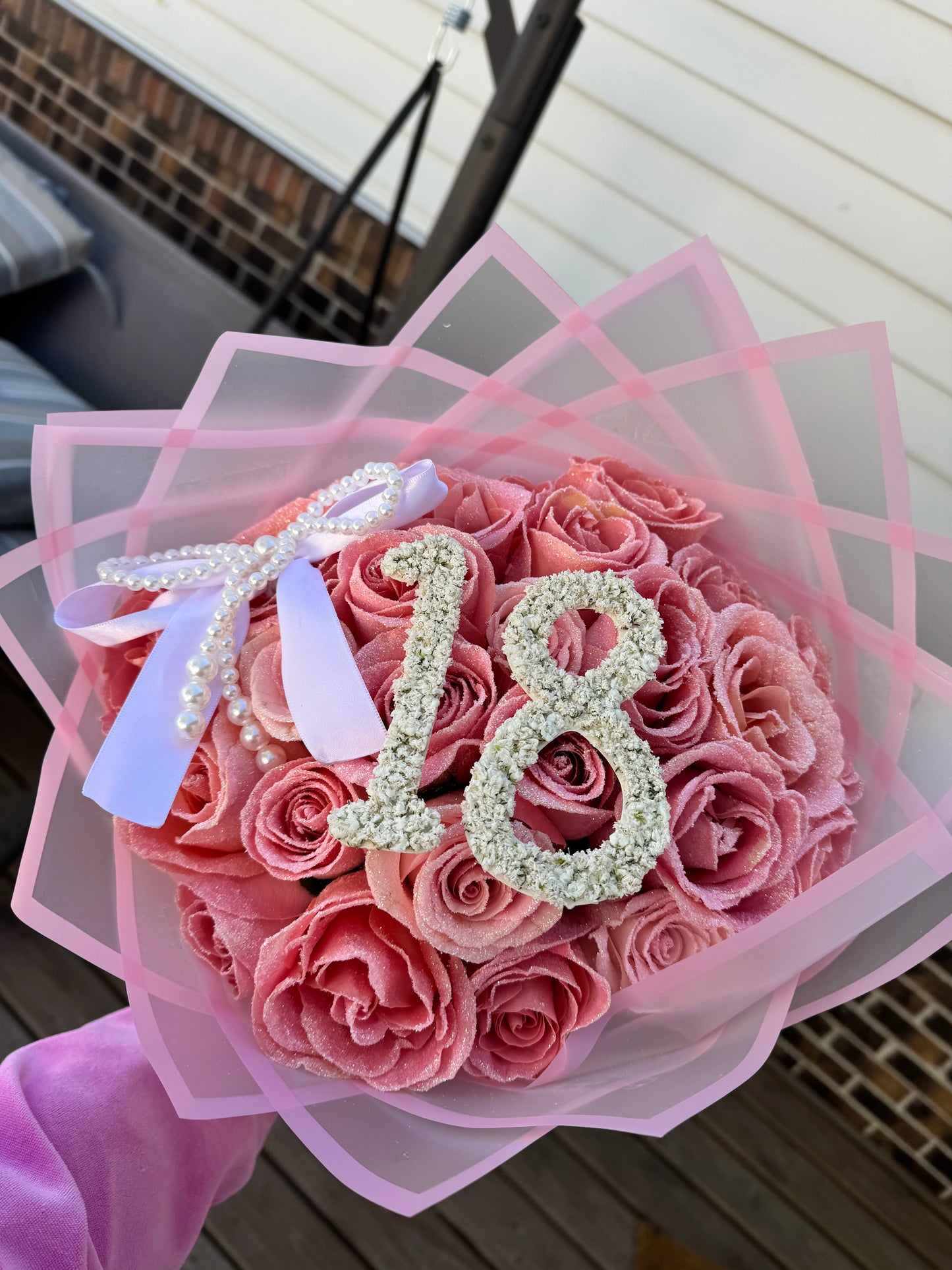 Small Bouquet + Initial