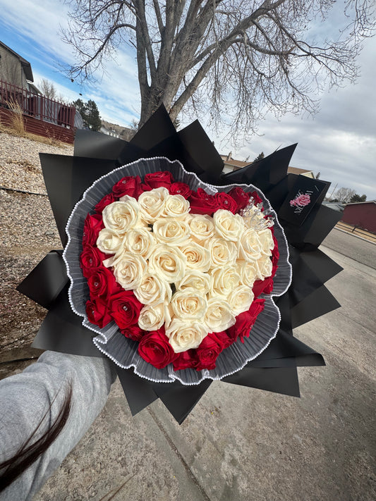 Luxury Heart Bouquet